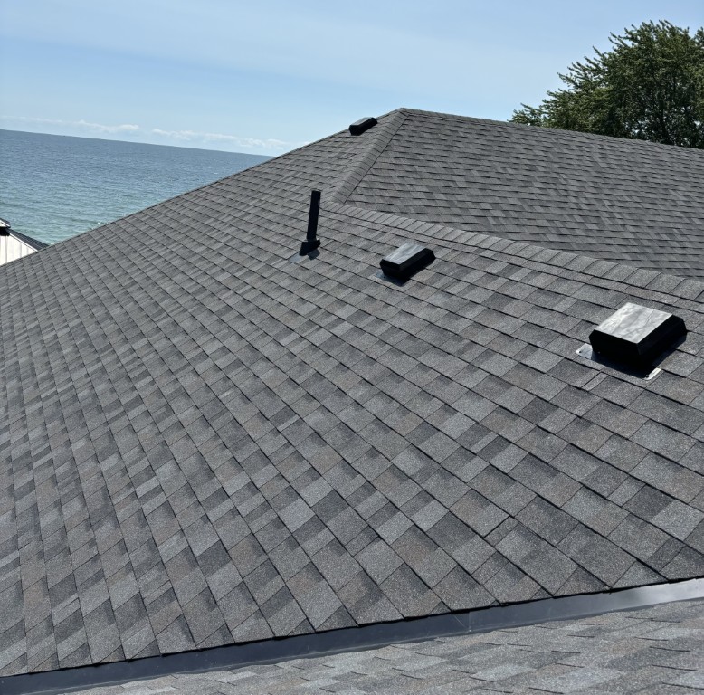 Perfect Choice Roofing services — shingles, steel, eavestrough and siding